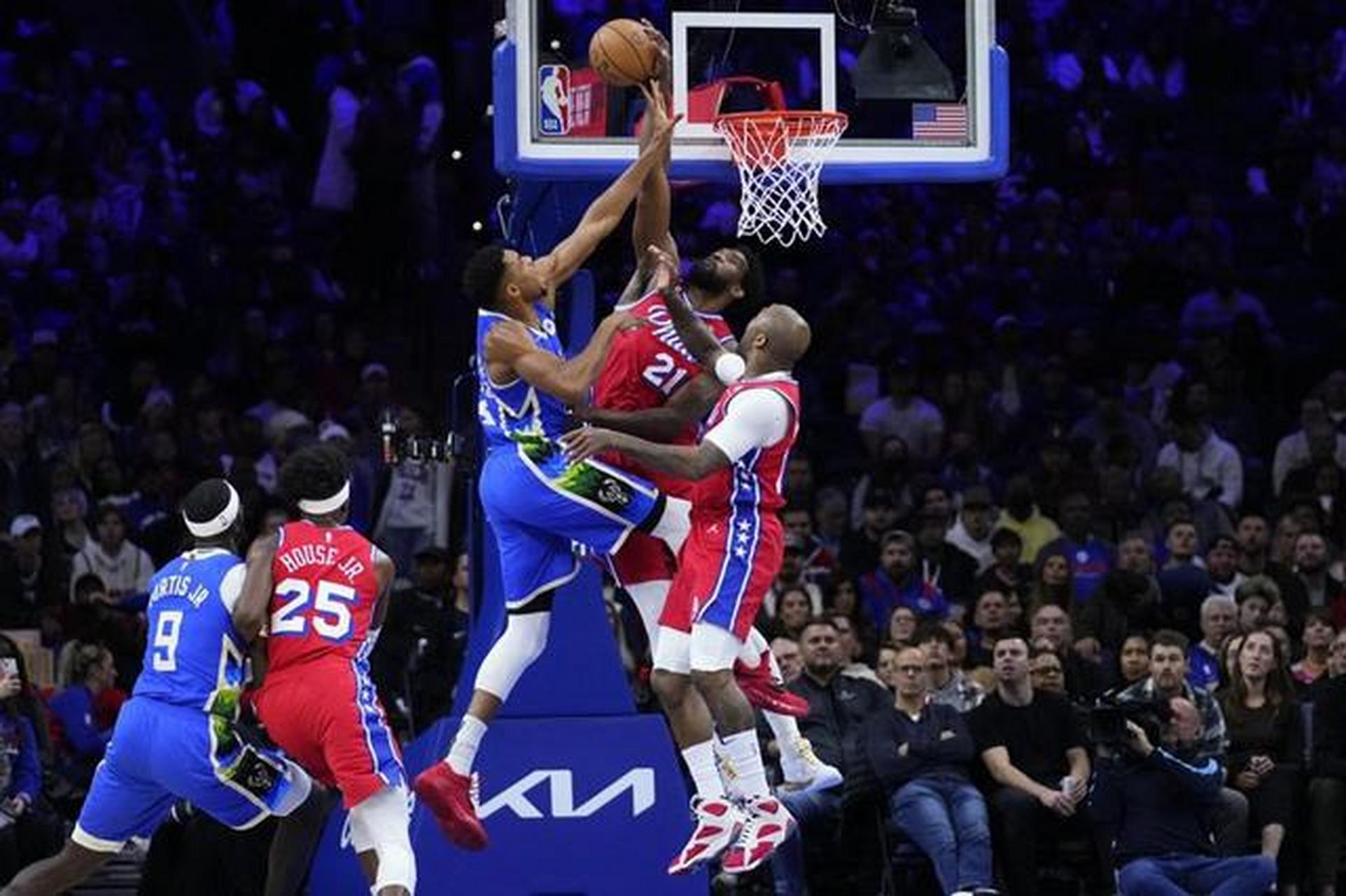 雄鹿B队碾压法国男篮，恩比德高光表现的简单介绍