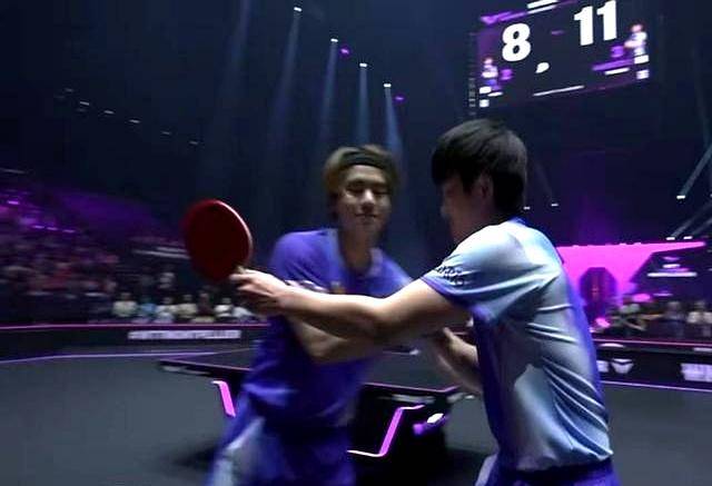 包含德国乒乓球队完胜中国乒乓球队，张本智和绝境逆转的词条