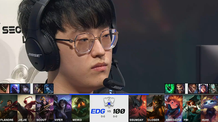 关于100T逆转G2，Scout爆发神勇的信息